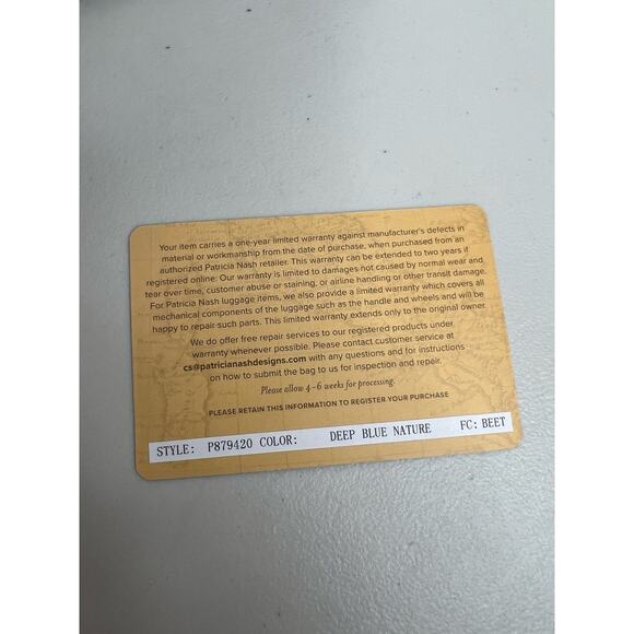 Patricia Nash Deep Blue Nature Floral Multi Color Satchel Bag Style P879420 - Picture 12 of 13